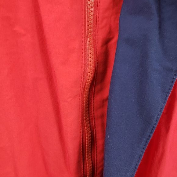 VAN HEUSEN 417 SPORTSWEAR Red Windbreaker MENS M - Picture 6 of 12